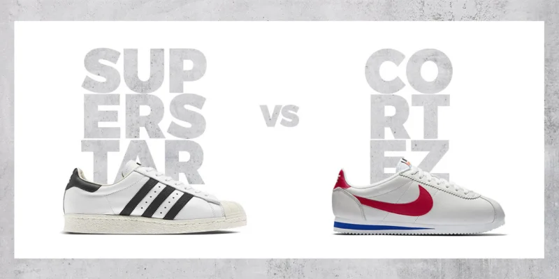 adidas Superstar vs. Nike Cortez