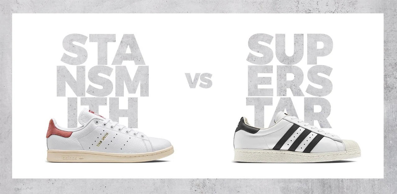 adidas Superstar vs. adidas Stan Smith