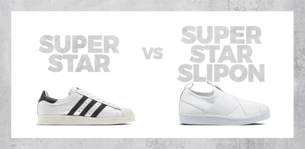superstar vs superstar slipon