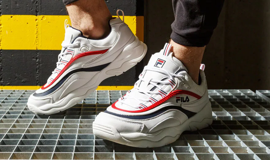 Dad shoes Fila Ray low
