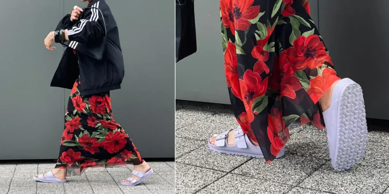 Sandalai ir suknelė - it's a match!