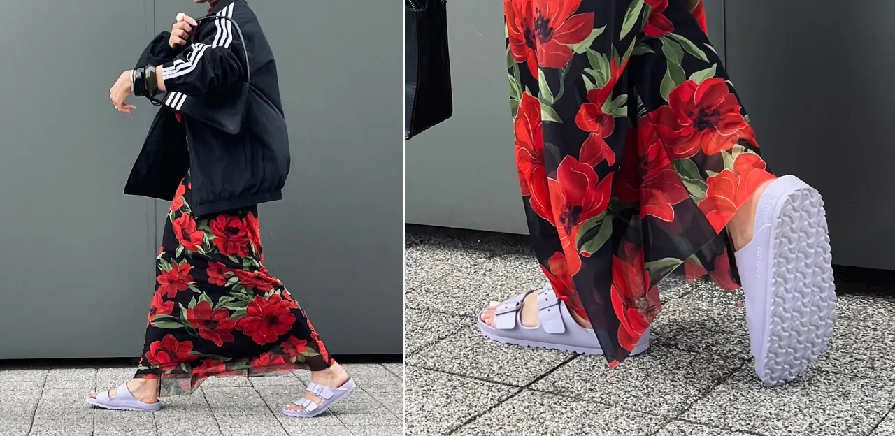 Sandalai ir suknelė - it's a match!